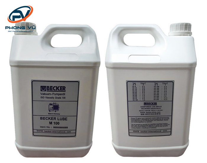 Dầu bơm chân không Becker M100