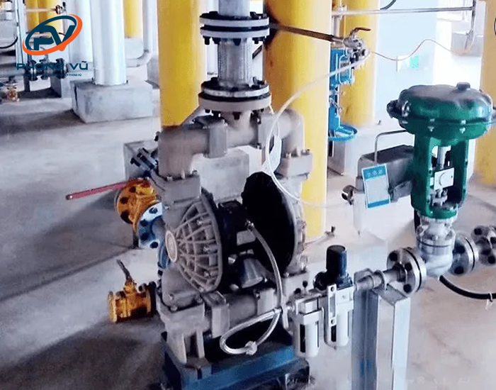 Lắp đặt máy bơm keo đặc