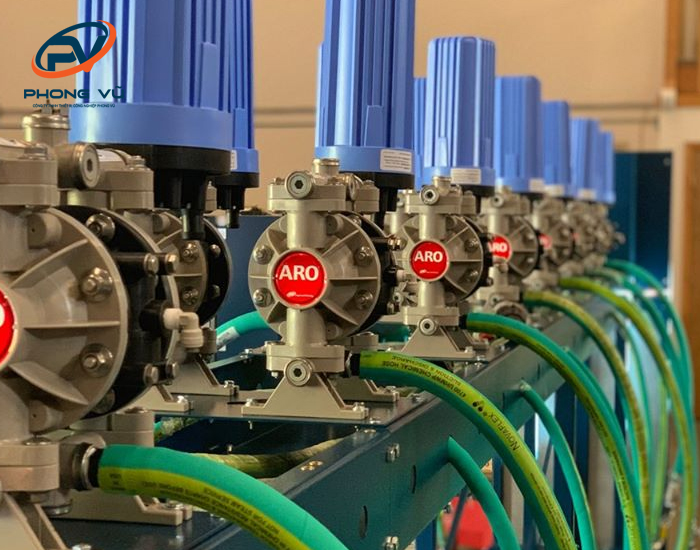Lắp đặt máy bơm màng khí nén vận chuyển dầu thô