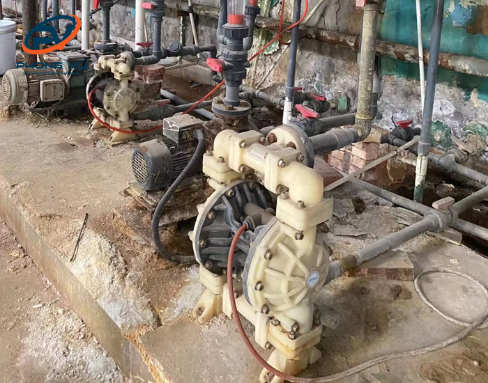 Lắp đặt máy bơm màng mực in tại nhà máy in ấn