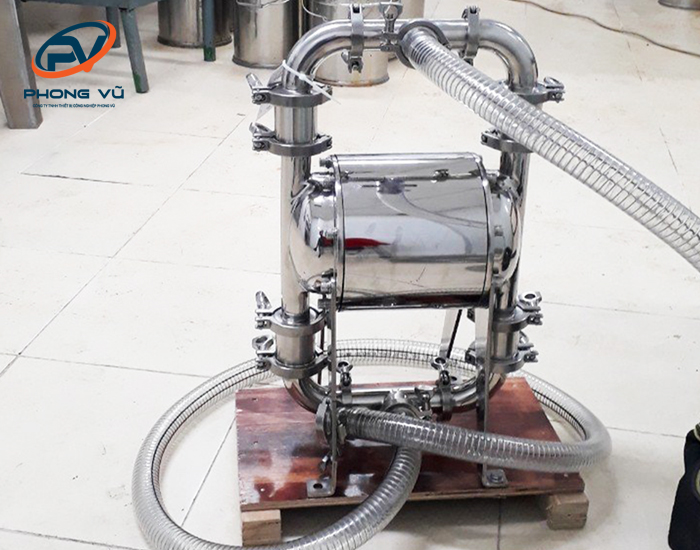 Lắp đặt máy bơm màng thực phẩm