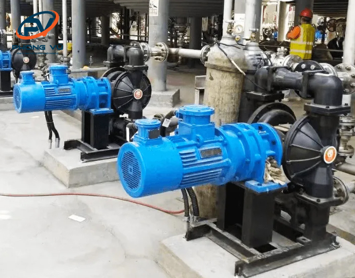Lắp đặt máy bơm màng điện