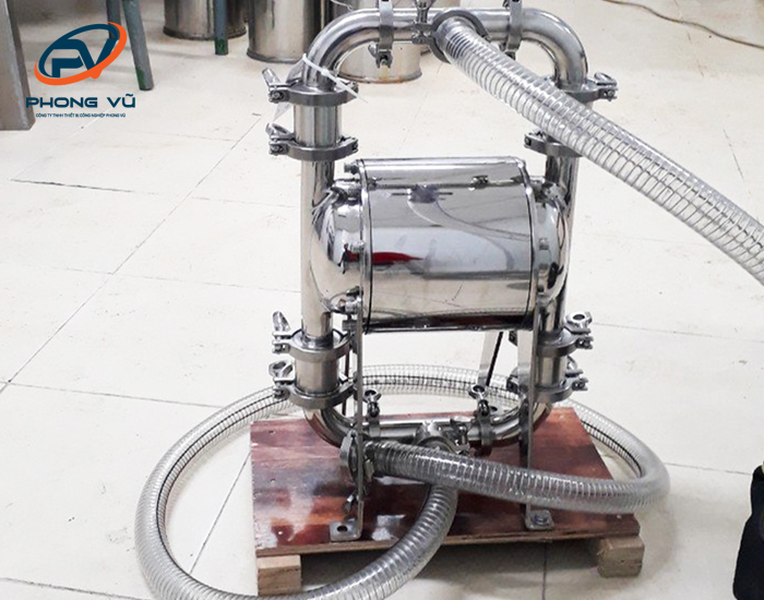 Lắp dặt máy bơm màng thực phẩm