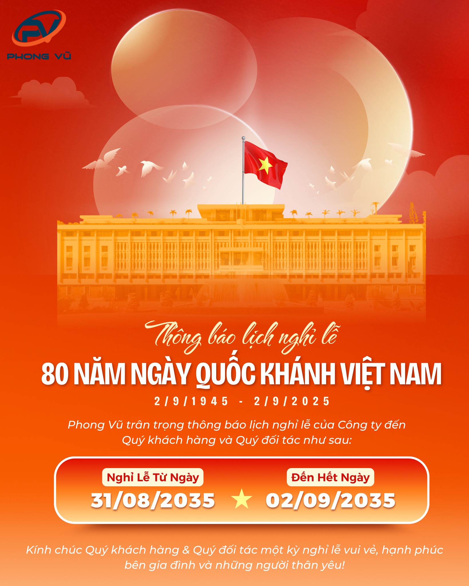 Nghỉ lễ quốc khánh