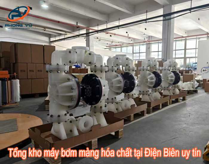 Tổng kho máy bơm màng hóa chất tại Điện Biên uy tín