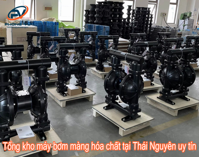 Tổng kho máy bơm màng hóa chất tại Thái Nguyên