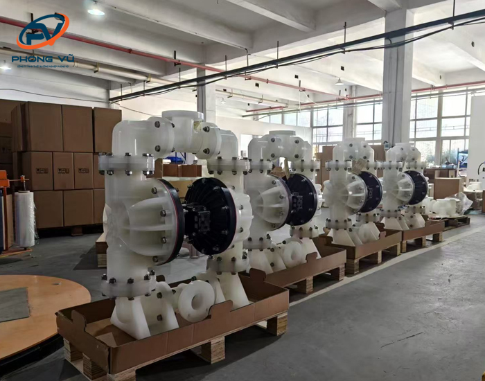 máy bơm màng hóa chất tại Bắc Ninh