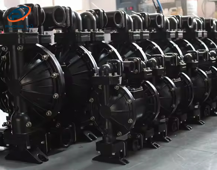 Tổng kho máy bơm màng hóa chất tại Hải Phòng