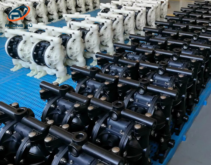 Tổng kho máy bơm màng hóa chất tại Hải Phòng