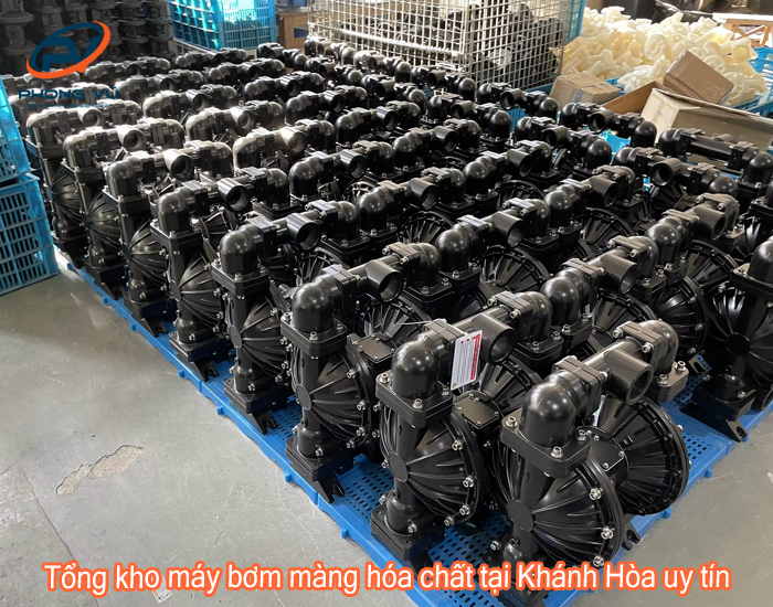 Tổng kho máy bơm màng hóa chất tại Khánh Hòa