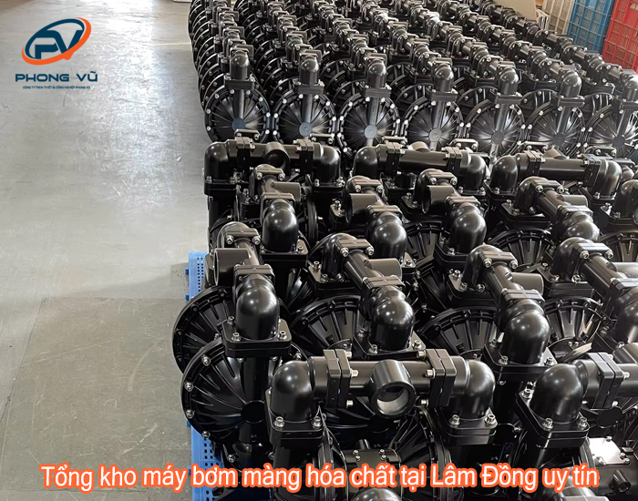 Tổng kho máy bơm màng hóa chất tại Lâm Đồng