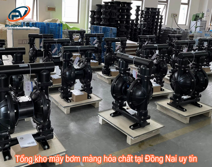Tổng kho máy bơm màng hóa chất tại Đồng Nai
