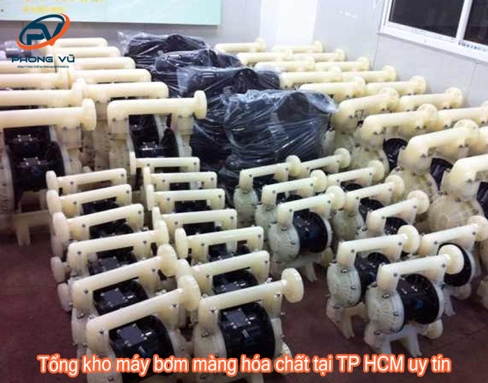 Tổng kho máy bơm màng hóa chất tại Thành phố Hồ Chí Minh