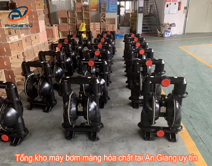 Tổng kho máy bơm màng hóa chất tại An Giang