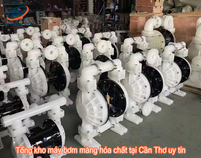 Tổng kho máy bơm màng hóa chất tại Cần Thơ