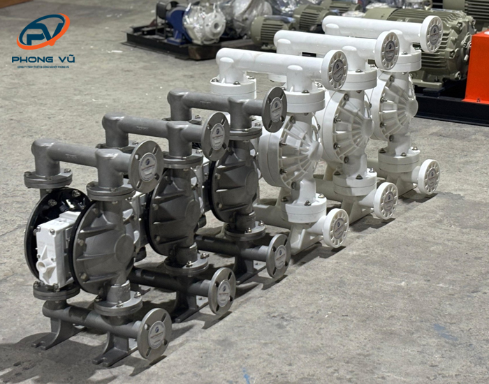 Tổng kho máy bơm màng hóa chất tại Cần Thơ 