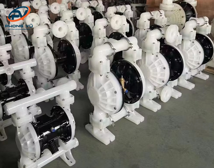 Tổng kho máy bơm màng hóa chất tại Cà Mau