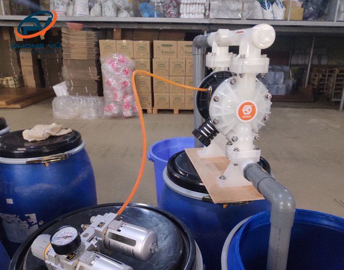 HS Code máy bơm màng khí nén