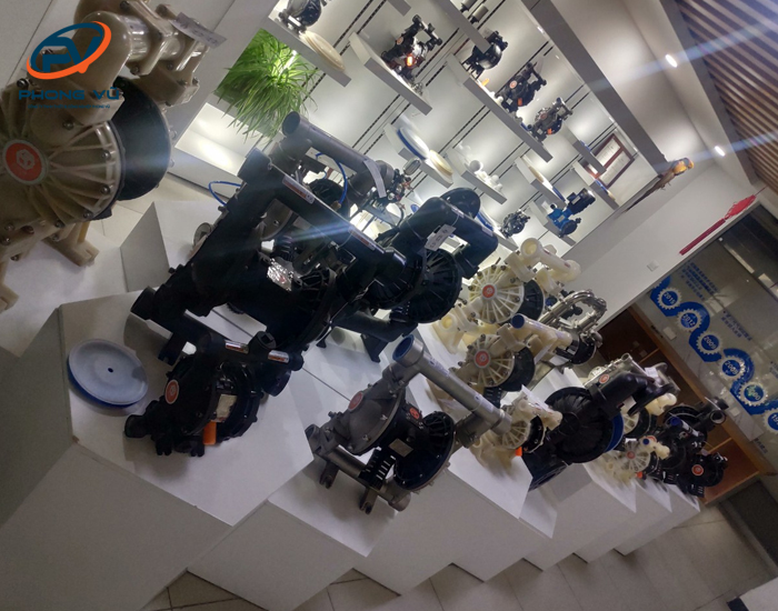 máy bơm màng bột tại Huế