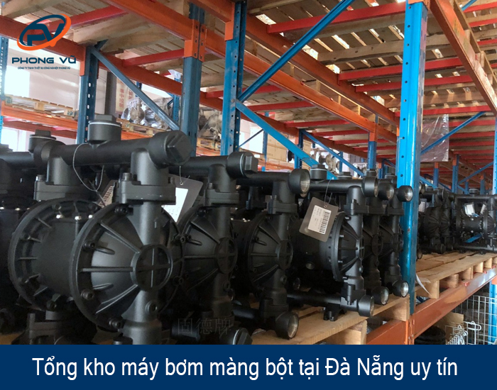 Tổng kho máy bơm màng bột tại Đà Nẵng uy tín