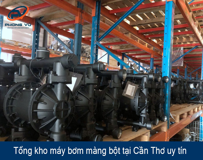 máy bơm màng bột tại Cần Thơ