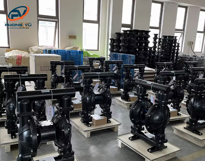 máy bơm màng khí nén tại Quảng Trị 