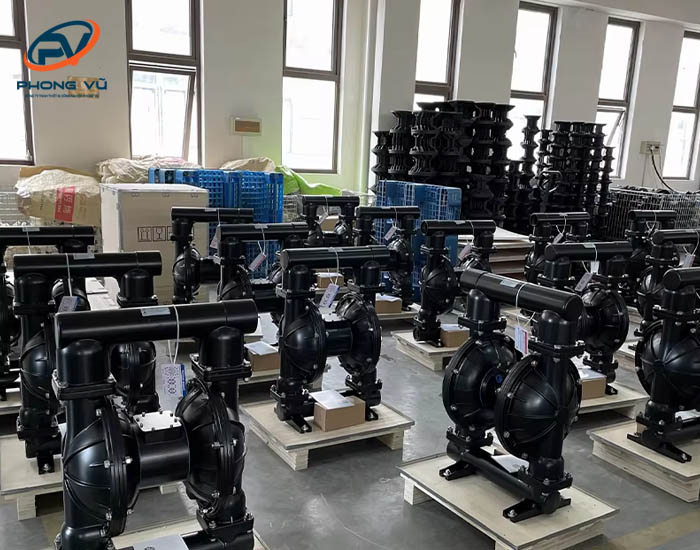 máy bơm màng khí nén tại Đồng Nai