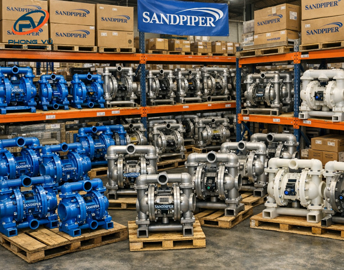 máy bơm màng Sandpiper tại Sơn La