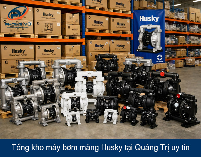 máy bơm màng Husky tại Quảng Trị