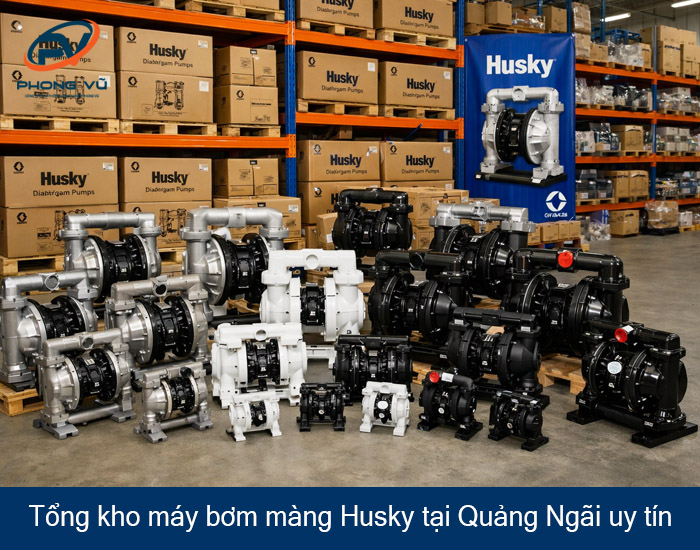 máy bơm màng Husky tại Quảng Ngãi