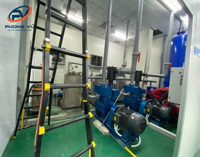 lắp đặt và cách sử dụng máy bơm hút chân không