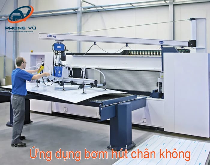 ứng dụng bơm hút chân không