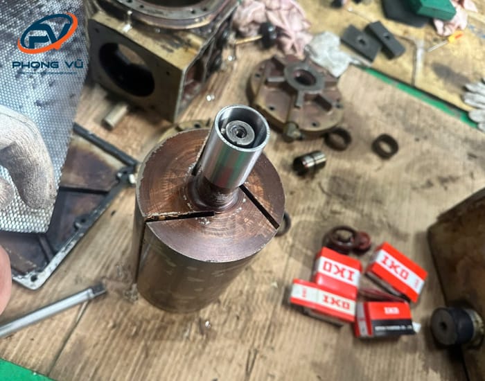 lỗi thường gặp ở bơm chân không