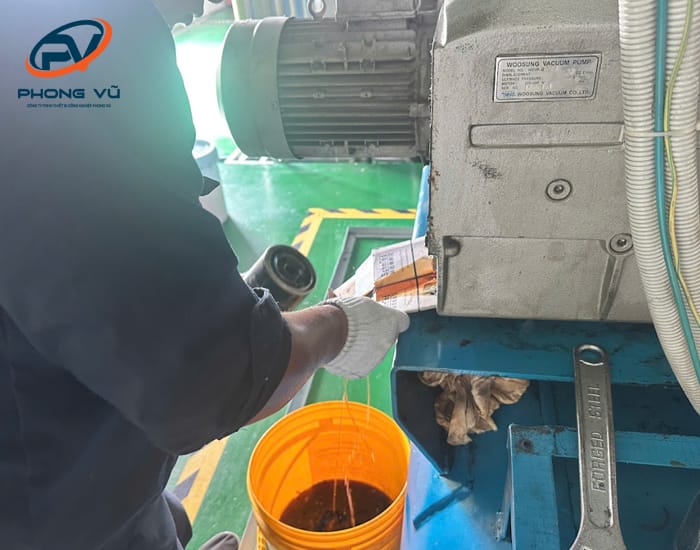 lỗi thường gặp ở bơm chân không