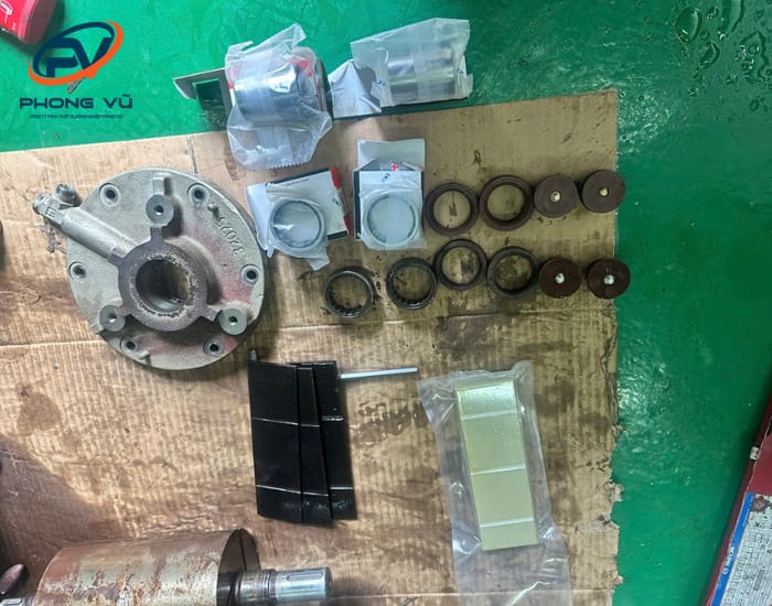 lỗi thường gặp ở bơm chân không