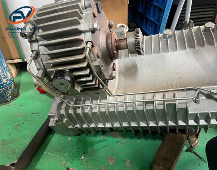 bơm chân không bị nóng