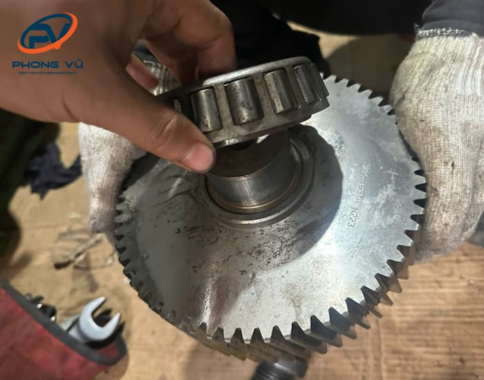 bơm chân không bị nóng