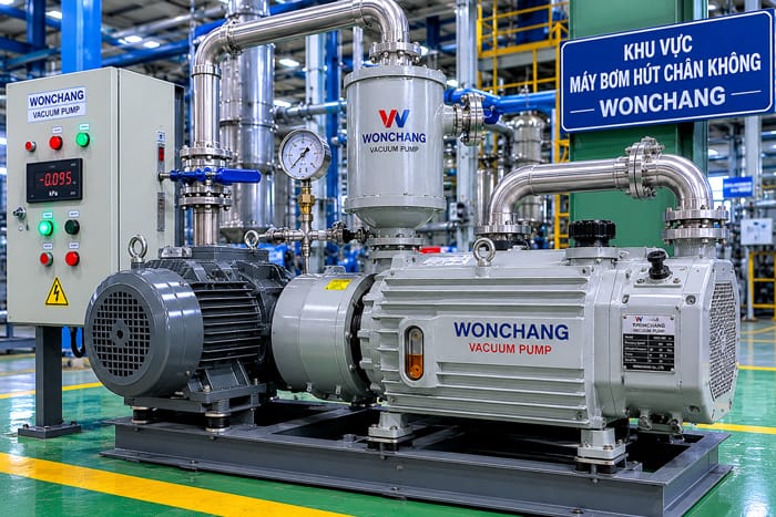 máy bơm hút chân không tại Tuyên Quang