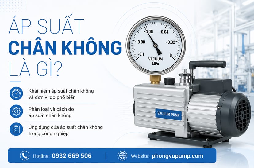 Áp suất chân không là gì?