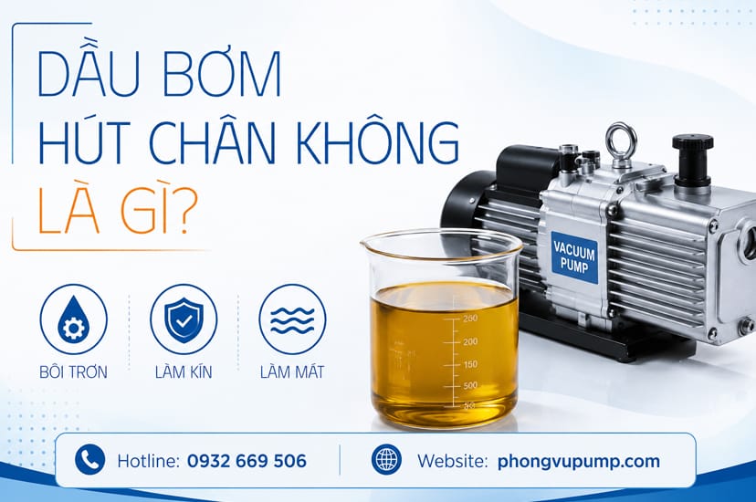 Dầu bơm hút chân không là gì?